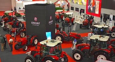 Ankaralı Erkunt Traktör Agroexpo fuarı'nda yer aldı