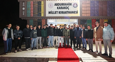 Başkan Ercan gençlerle sahurda buluştu