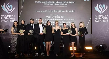 Vivin İnşaat, Business Honors Awards'ta 5 Ödül Kazandı