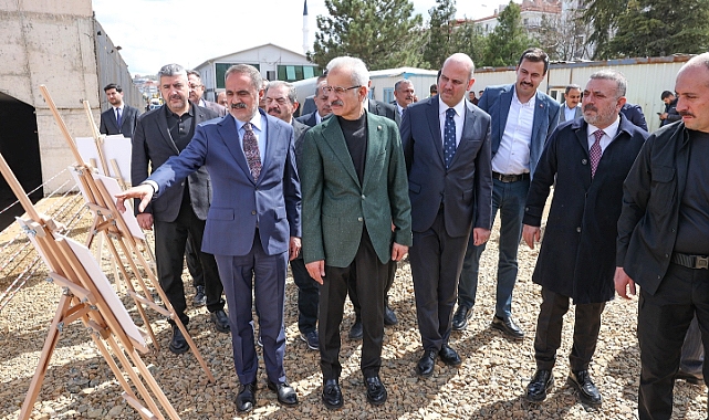 Bakan Uraloğlu Sincan Osb-Yenikent-Kazan Soda demiryolu projesini inceledi