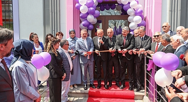 Miniklerin yeni eğitim yuvası “lavanta kreşi” açıldı