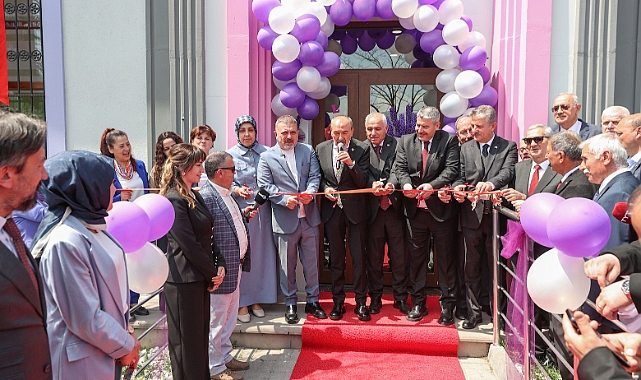 Miniklerin yeni eğitim yuvası “lavanta kreşi” açıldı