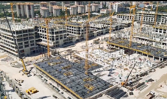 Ankara Adalet Sarayı'nın inşaatı yüzde 30 seviyelerine yaklaştı