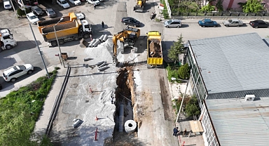 Karacaören Sanayi Sitesi'nin altyapısı yenileniyor