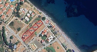 Ankara’lı firma İzmir Karaburun’da denize sıfır arsa satıyor
