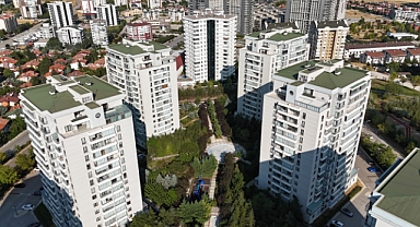 Yaşamkent Besa Karina Evlerinde geniş teraslı 4+1 konut