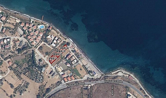 Ankaralı firmadan Karaburunda denize sıfır satılık arsa