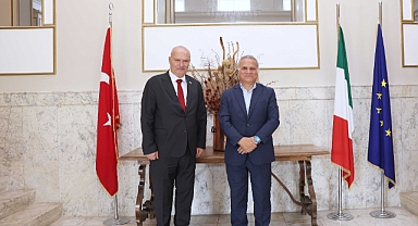 ATO Heyeti İtalya Büyükelçisi Marrapodi’yi ziyaret etti