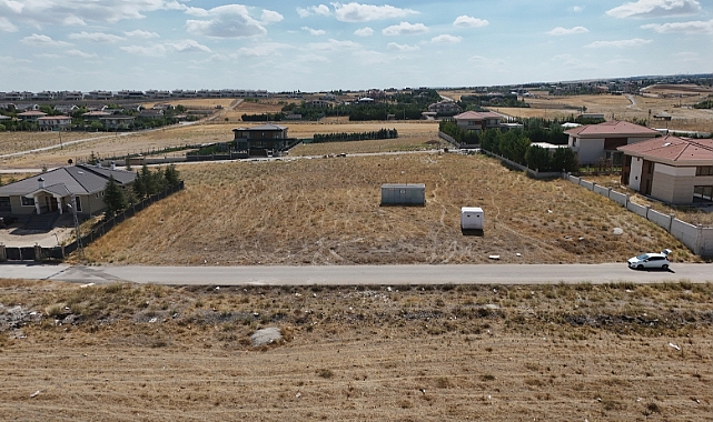 Gölbaşı Hacılarda 1.500 m2 satılık arsa