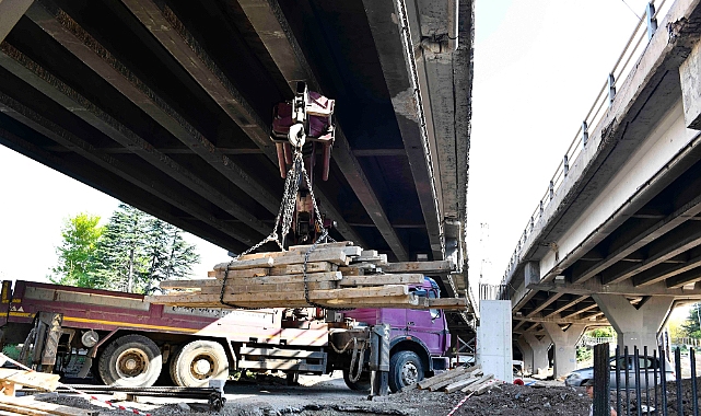 Keçiören fatih köprüsü’nde yol genişletme çalışmaları başladı