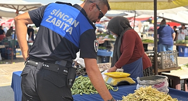 Sincanlı çiftçilerin emeği sofralara taşınıyor