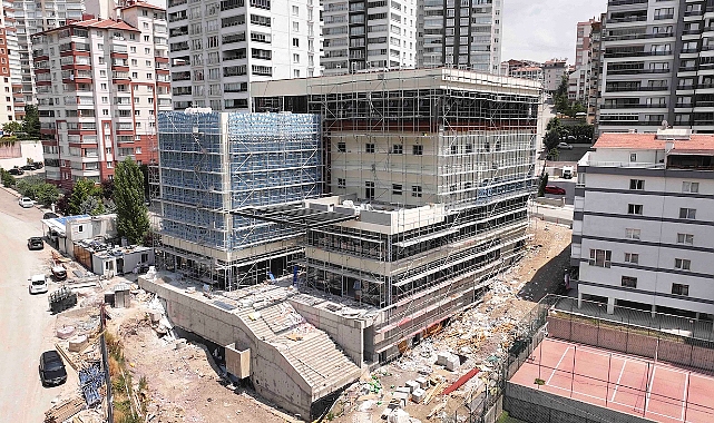 Yenimahalle’ye yeni sosyal ve kültürel tesis inşa ediliyor