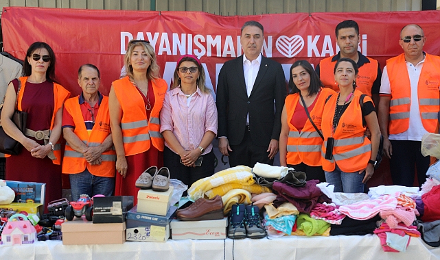 Çankaya’da ikinciel kıyafetler ihtiyaç sahiplerine ulaştırıldı