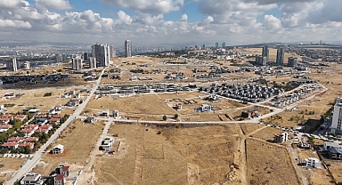 Beytepe'de 1.097 m2 satılık köşe parsel kupon arsa satışa sunuldu