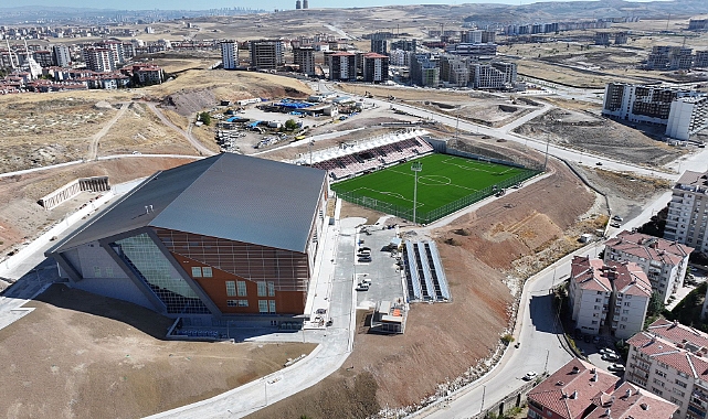 Sincan spor kompleksi Sincan’a çok yakıştı
