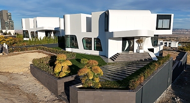 Ankara'da inşaatı tamamlanan Miami Villaları yeni sahiplerini bekliyor