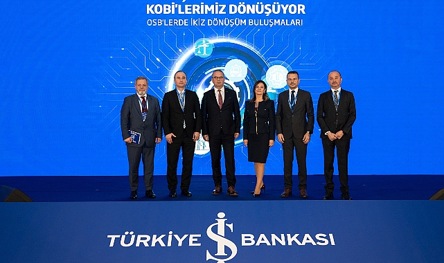 Ankara'da İş Bankası ve OSBÜK ile ikiz dönüşüm buluşmaları gerçekleşti