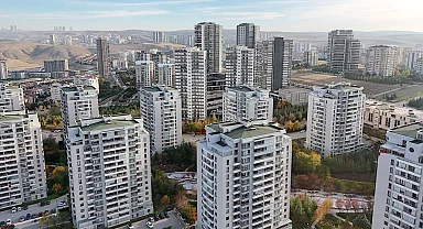 Ankara'da satılık konut var, alan yok