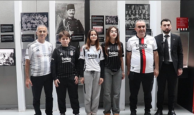 Ankara’dan gelen minik yürekler TÜPRAŞ stadyumu’nda Beşiktaş coşkusunu yaşadı
