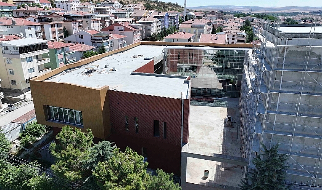 Fatih Sultan Mehmet kültür merkezi'nde çalışmalar sürüyor