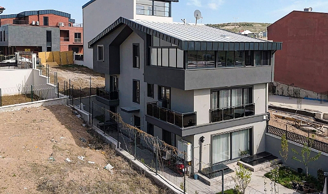 Konutkent'te modern mimarili müstakil 6+3 satılık villa satışa