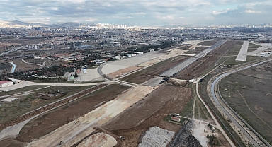Ankara'ya yapılan VIP havalimanı inşaatı ilerliyor