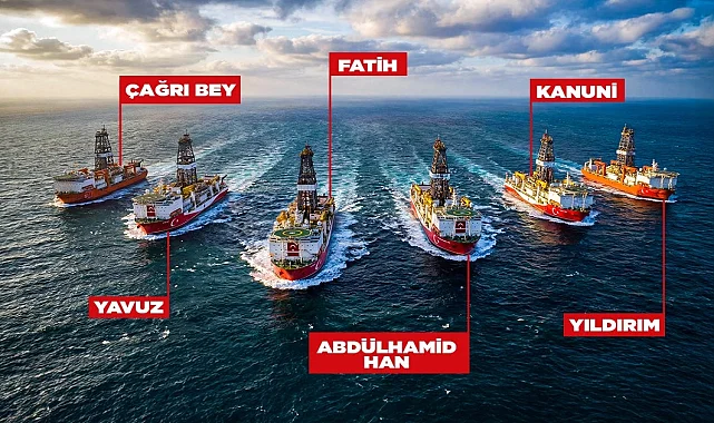 Türkiye enerji filosunu güçlendirdi! Dünyanın en büyük 4. enerji filosu