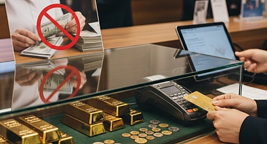 Altın alım satımında tüm işlemler kredi kartı veya ıban üzerinden yapılacak