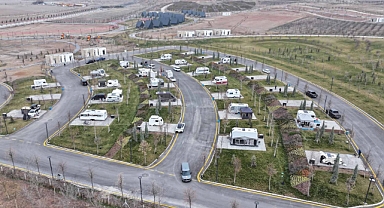 Ankara'daki karavan ve çadır kamp alanı ilgi görüyor