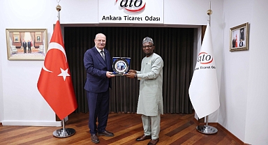 Gana büyükelçisi'nden ATO'ya ziyaret