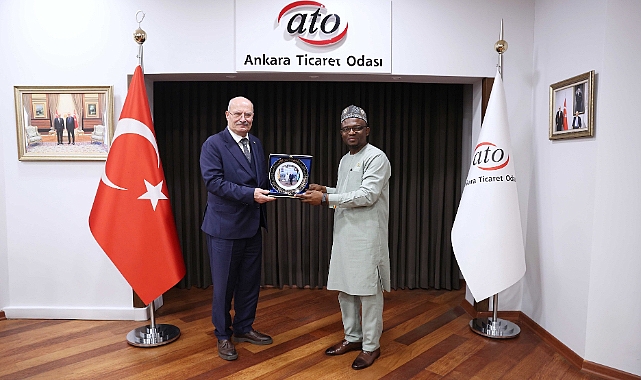 Gana büyükelçisi'nden ATO'ya ziyaret