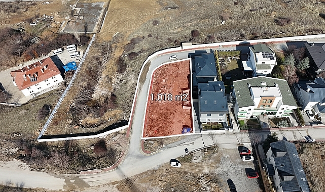 Çankaya Bilkent’te 1.018 m² köşe parsel satılık kupon arsa