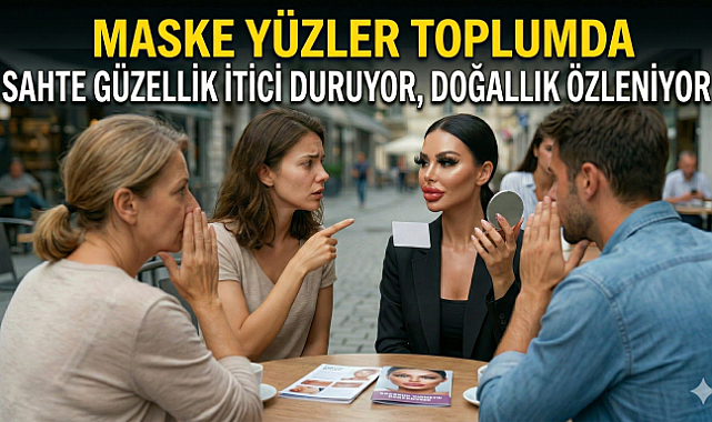 Fabrika çıkışı yapay yüzler: Kadınlar artık ördek suratlı olarak birbirine mi benziyor