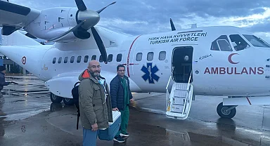 Türk Hava Kuvvetleri’nden hayat kurtaran uçuş