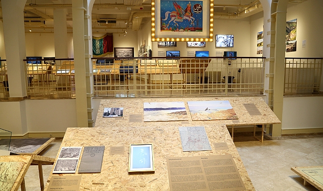 Vehbi Koç Ankara araştırmaları uygulama ve araştırma merkezinden “kuşbakışı Filistin sergisi”