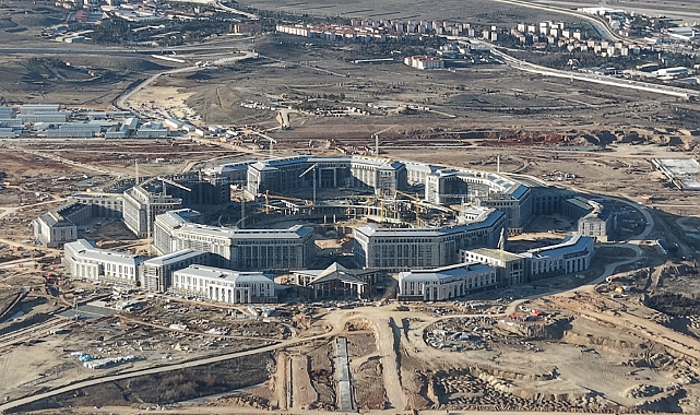 Ankara'da inşa edilen Ayyıldız Karargâhı projesinde çalışmalarda son aşamaya gelindi
