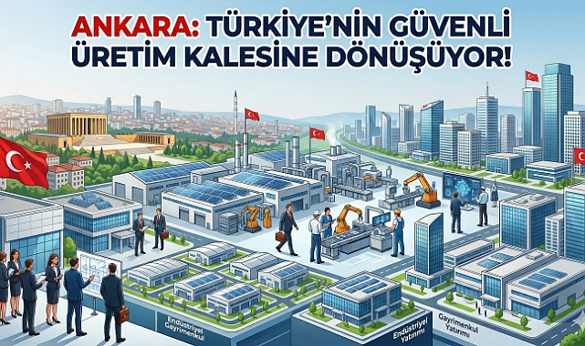Ankara Türkiye'nin güvenli üretim kalesine dönüşüyor