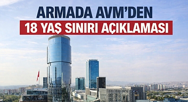 Armada AVM'den 18 yaş düzenlemesi
