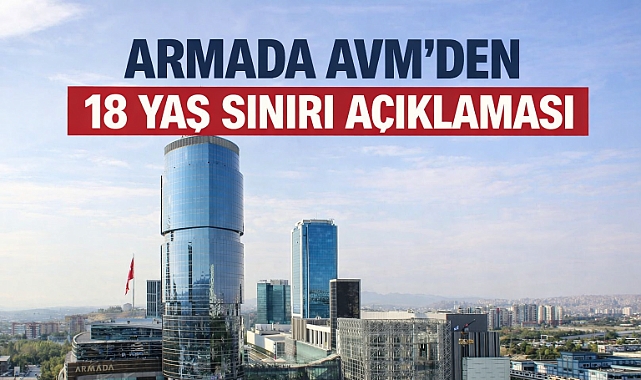 Armada AVM'den 18 yaş düzenlemesi