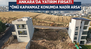 Çayyolu İlko'da beyler caddesine yakın parka cephe 282 m2 arsa 