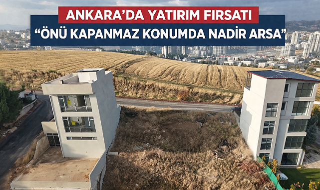 Çayyolu İlko'da beyler caddesine yakın parka cephe 282 m2 arsa