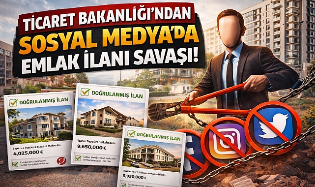 Ticaret Bakanlığı'nın sosyal medya hamlesi emlakta yeni krizi tetikledi