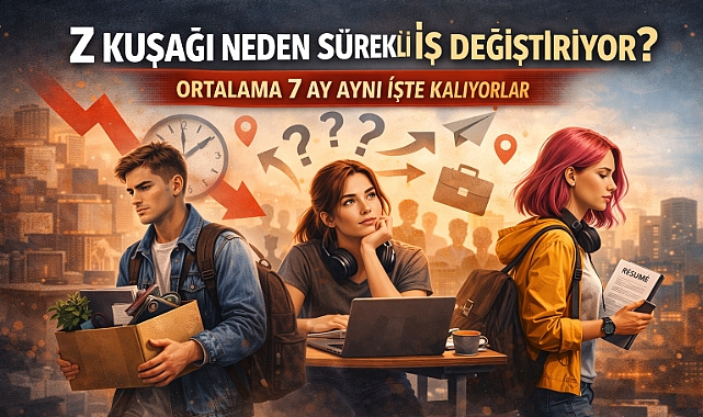 Z kuşağı neden aynı işte uzun süre kalmıyor?
