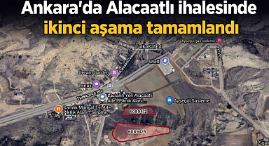Ankara Alacaatlı arsa ihalesinde ikinci oturum gerçekleşti
