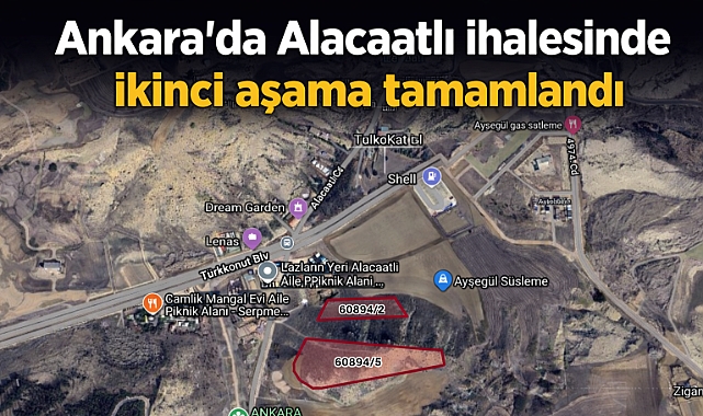 Ankara Alacaatlı arsa ihalesinde ikinci oturum gerçekleşti