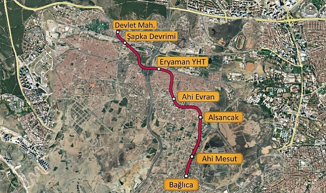 Ankara’ya yeni metro hatları. 44 kilometrelik ulaşım hamlesi