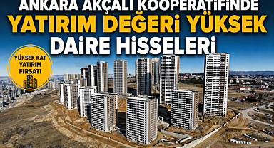Beytepe Akçalı Kooperatifinde daire getirili satılık hisse