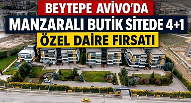Beytepe’de yatay mimari sitede 4+1 lüks konut