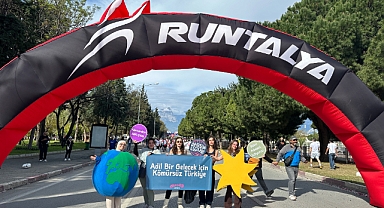 Gençler Runtalya’da kömürden çıkış için koştu