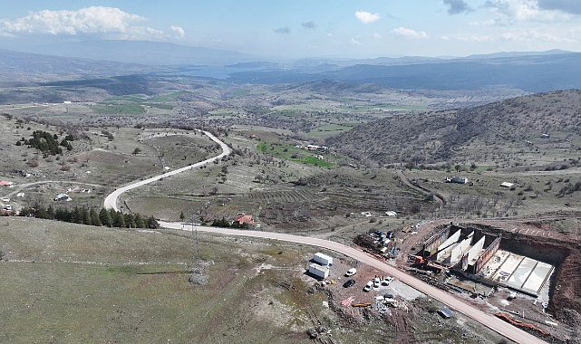 Koyunbaba'dan çubuk-2'ye günlük 100 bin metreküp can suyu